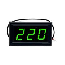 Voltímetro Digital Led AC CA 110v 220v 380v - Verde