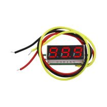 Voltímetro Digital Mini De 0,28 Polegadas 0-100V Com Display LED Ferramentas De Detecção De Tensão