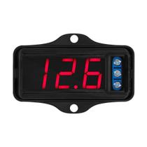 Voltímetro digital Taramps VTR 1000 Red LED Bateria de carro Voltímetro digital Taramps VTR 1000 Red LED Bateria de carro