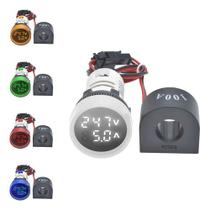 Voltímetro e Amperímetro Digital 50-500V 100A Snetec SVR2-22