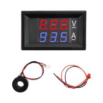 Voltímetro E Amperímetro Digital De Alta Faixa AC50-500V 10A 50A 100A Com Display LED Duplo E Voltímetro E Amperímetro Digital De Alta Faixa AC50-500V 10A 50A 100A Com Display LED Duplo E