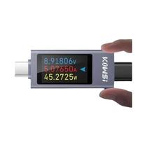 Voltímetro E Amperímetro Tipo-C DC 4-30V 12A, Medidor De Potência, Testador De Carga Para Celular