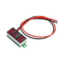 Voltímetro LED DC RGBY De 0,28 Polegadas 0-100V Para Carro, Testador De Energia Móvel E Detector 12V