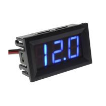 Voltimetro Led Digital - Azul Yb27a Voltimetro Led Digital - Azul Yb27a