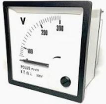VOLTIMETRO PARA PAINEL LK-V72x72 ANALÓGICO ATE 300 V LUKMA