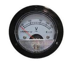Voltimetro redondo sf-52 250v lukma