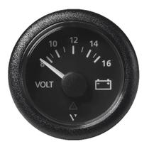 Voltímetro VDO Marine 52mm VIEWLINE Medidor eletromecânico