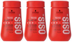 Volume Powder OSiS+ Dust It 10 mL (pacote com 3) Matificante