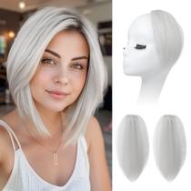 Volumizador de cabelo Clip-in REECHO Short Thick Light Silver 20cm
