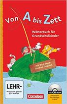 Von A bis Zett: Wörterbuch mit Bild-Wort-Lexikon Englisch und CD-ROM: Wörterbuch für Grundschulkinde - EDITORA CORNELSEN