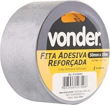 Vonder, Fita Adesiva Reforçada, 50 Mm X 10 M Prata