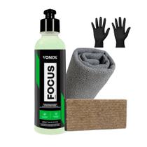 Vonixx Focus Com Taco de Carpete Luva Nitrílica e Microfibra