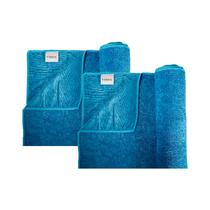 Vonixx kit 2 toalhas microfibra ultra secagem 70x120 400gsm