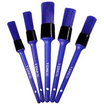 Vonixx Kit 5 Pinceis Detalhamento Externo Cerdas Sinteticas