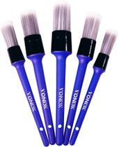 vonixx KIT 5 PINCEIS DETALHAMENTO - INTERNO