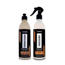 Vonixx kit para limpeza e hidratação de couro - higicouro e hidracouro 500ml
