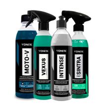 Vonixx Vexus Limpador Pro Intense Renovador Plásticos Sintra Multilimpador Moto-V Lava-Motos Vonixx Vexus Limpador Pro Intense Renovador Plásticos Sintra Multilimpador Moto-V Lava-Motos