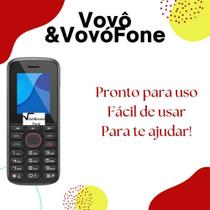 Vovô&vovófone 3g 32mb tela grande 2.1 bluetooth rádio fm mp3 - Multilaser