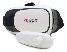Vr Box Óculos 3d Realidade Virtual + Controle Bluetooth Vr Box Óculos 3d Realidade Virtual + Controle Bluetooth