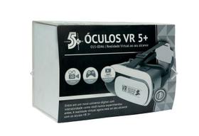 Vr Box Óculos De Realidade Virtual 3D Smartphone Até 6 Pol.