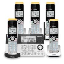 Vtech 5 Telefones IS8129 s/Fio Superlongo Alcance 700 Metros Vtech 5 Telefones IS8129 s/Fio Superlongo Alcance 700 Metros