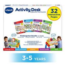 VTech Activity Desk 4-em-1 Pacote de pacote de expansão do jardim de infância para idade 3-5