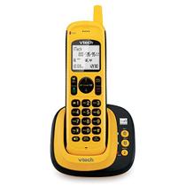 VTech DS6161w DECT 6.0 Robusto impermeável telefone sem fio com Bluetooth Connect to Cell, 1 aparelho