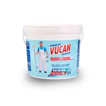 Vucan Manta Líquida 4kg Emborrachada Impermeabilizante Uv Vucan Manta Líquida 4kg Emborrachada Impermeabilizante Uv