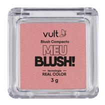 Vult Meu Blush! Blush Compacto Rosa Matte 3g com Alta Pigmentação
