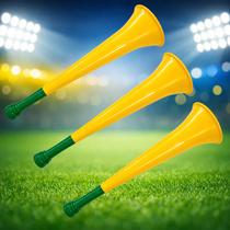Vuvuzela 29cm Verde Amarela Torcedor Brasil Copa Escolha Qtd Quantidade:1