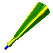 Vuvuzela Trombone Torcedor Verde Amarelo Copa Do Mundo - Brasilflex