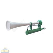 Vvuvuzela corneta copa do mundo buzina de torcida extra forte 49cm verde e amarela Vvuvuzela corneta copa do mundo buzina de torcida extra forte 49cm verde e amarela