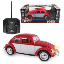 Vw Fusca Classico Vermelho Controle Remoto - Polibrinq 2227 Vw Fusca Classico Vermelho Controle Remoto - Polibrinq 2227