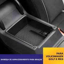 VW Golf 8 MK8 Golf8 2019-2023 Bandeja Organizadora Para Console Central E Apoio De Braço VW Golf 8 MK8 Golf8 2019-2023 Bandeja Organizadora Para Console Central E Apoio De Braço