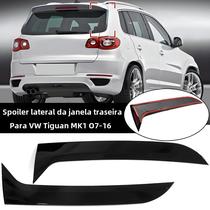 VW Tiguan MK1 Janela Traseira Spoiler Lateral Canard Splitter Trim Set 2pcs 2007-2016