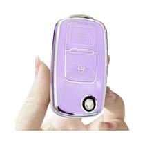 VW Volkswagen Golf Jetta Passat Polo Skoda Seat Capa Para Chave De Carro TPU Shell Fob 2 3 Botões