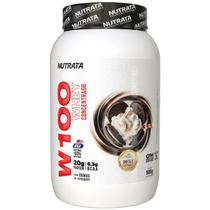 W100 Whey - 900g Cookies Cream - Nutrata W100 Whey - 900g Cookies Cream - Nutrata