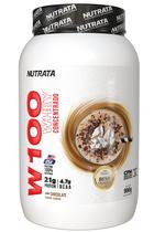 W100 Whey Concentrado 900g Pote Chocolate com Coco - Nutrata