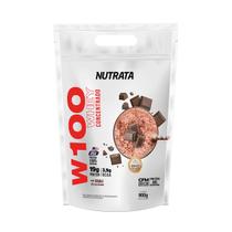 W100 Whey Concentrado Sabor Chocolate 900g Nutrata
