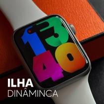 W59 Mini 2 Geração - Função Dois Gestos. Modelo 41mm - PRATA - MICROWARE