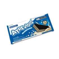 Wafer chocolate branco 80g atrevidos Wafer chocolate branco 80g atrevidos