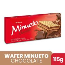 Wafer chocolate minueto 115g