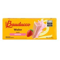 Wafer com Recheio de Morango Bauducco 140g