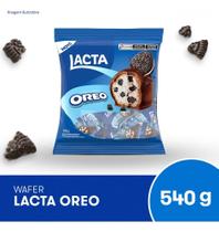 Wafer Lacta com Recheio de Oreo - Pacote 540g Wafer Lacta com Recheio de Oreo - Pacote 540g