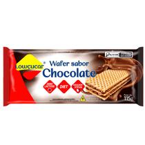 Wafer Lowçucar Zero Açucares Sabor Chocolate 115G
