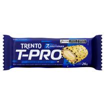 Wafer Trento T-Pro Cookies e Cream com 7g de Proteína 26g