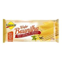 Wafer Zero Açúcar Lowçucar Baunilha - Kit Com 3 Unidades