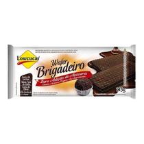 Wafer Zero Açúcar Lowçucar Brigadeiro 115g - Kit 3 Unidades