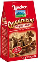 Waffer Loacker Quadratini Napolitaner (Avelã) 125G
