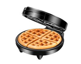 Waffle Maker Mondial Preto e Inox 1200W GW -01 Waffle Maker Mondial Preto e Inox 1200W GW -01